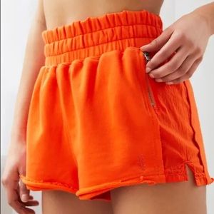 Free people movement halfway there French terry shorts